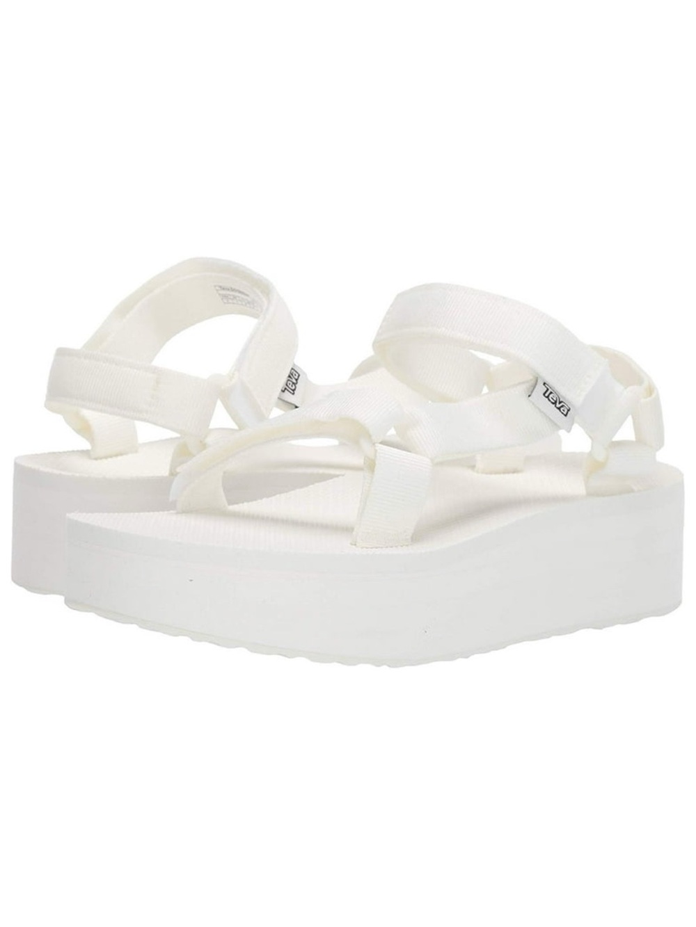 NEW Teva Flatform Universal Sandal in White